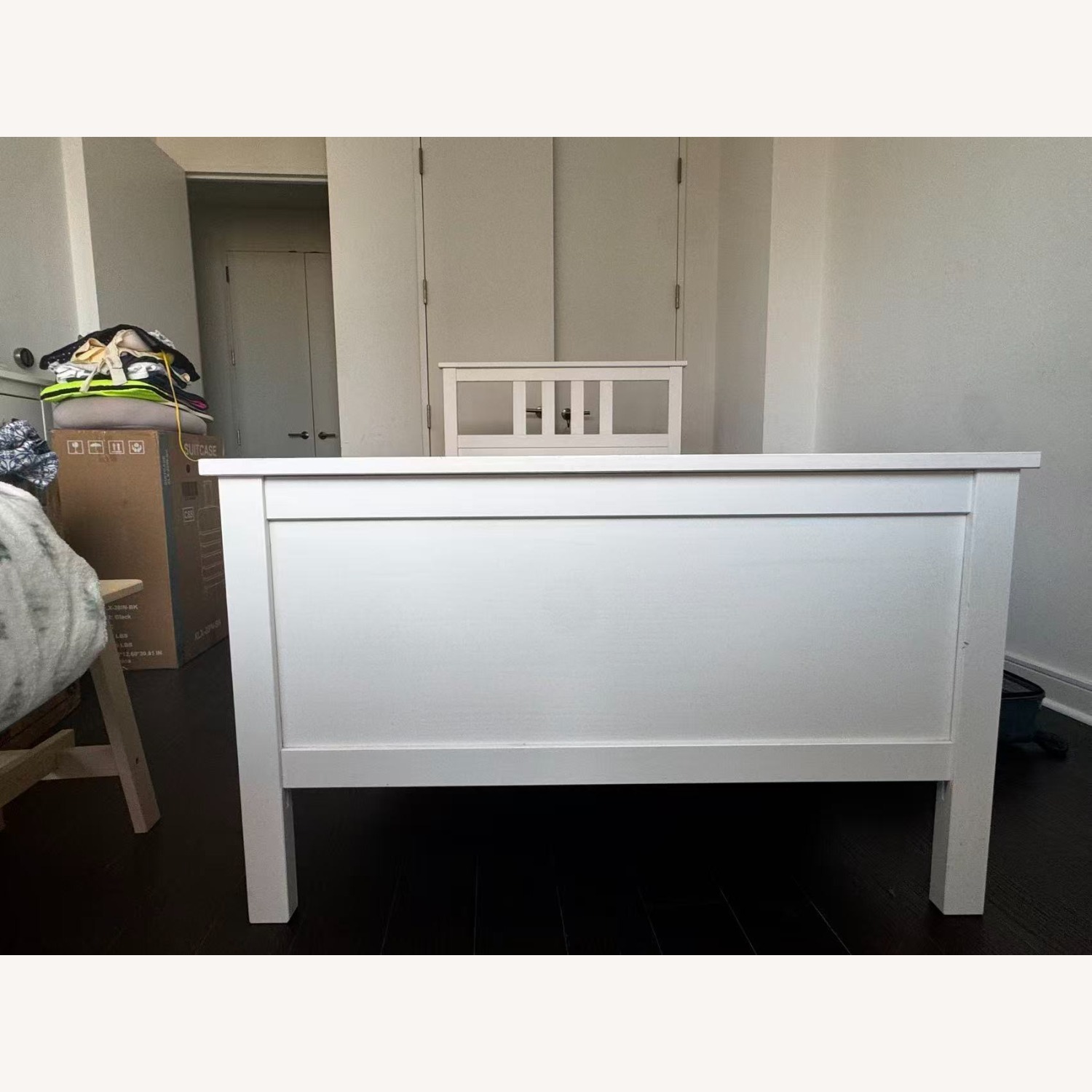 IKEA HEMNES Bed Frame, Twin, White - image-2