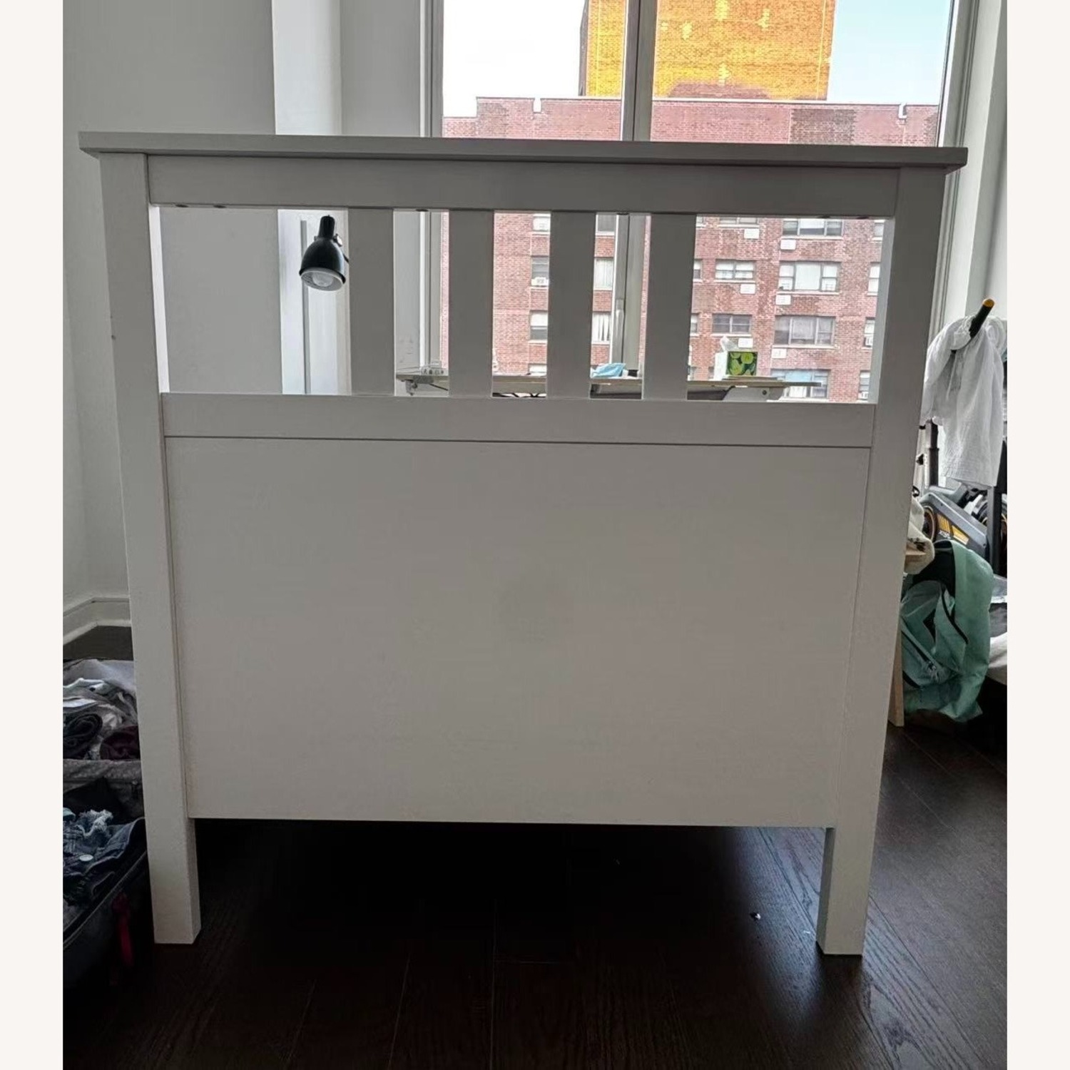 IKEA HEMNES Bed Frame, Twin, White - image-6