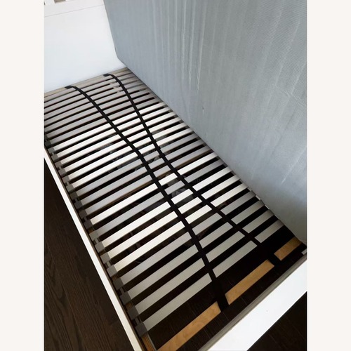 Used IKEA HEMNES Bed Frame, Twin, White for sale on AptDeco