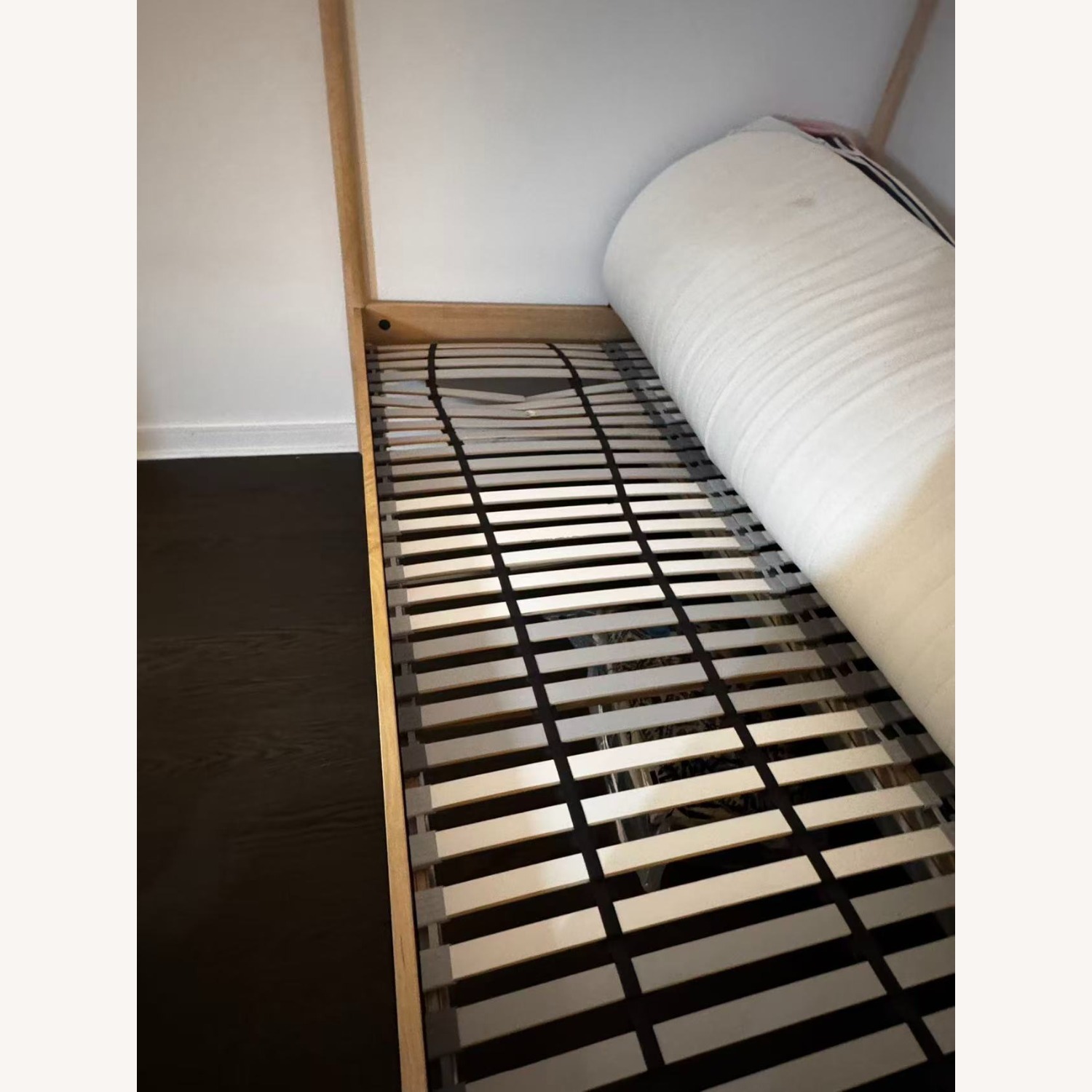 IKEA GJÖRA Natural Wood Queen Bed Frame - image-5