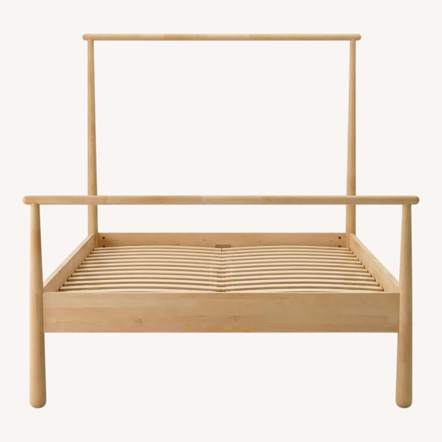 IKEA GJÖRA Natural Wood Queen Bed Frame - image-0