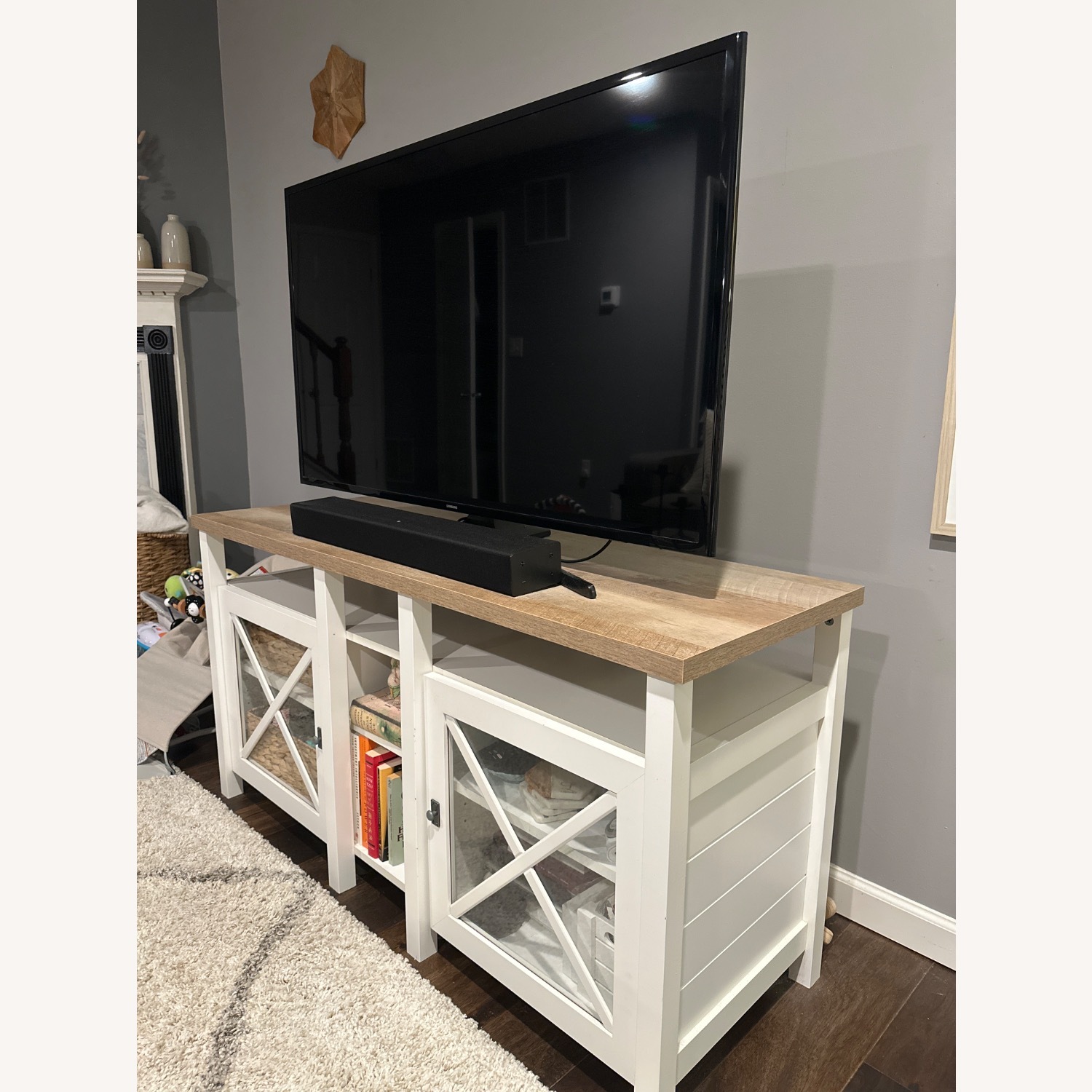 Farmhouse TV Stand  - image-2