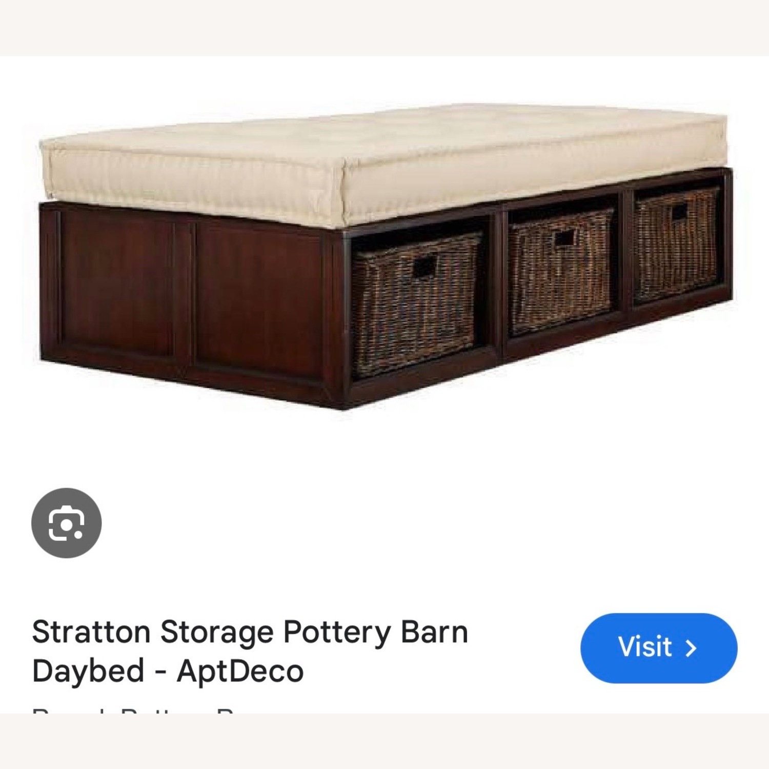 Pottery Barn Stratton Daybed - image-3