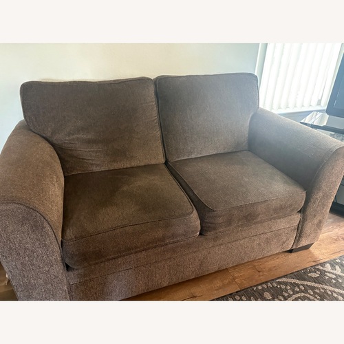 Used Dark Brown 2 Seater Sofa for sale on AptDeco