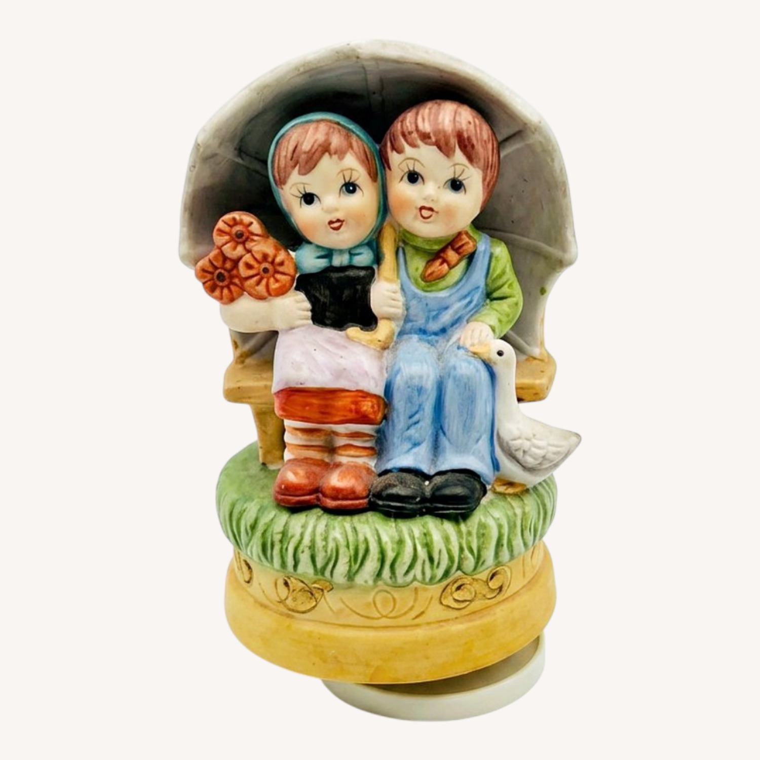 Vintage Ceramic Music Box - image-0