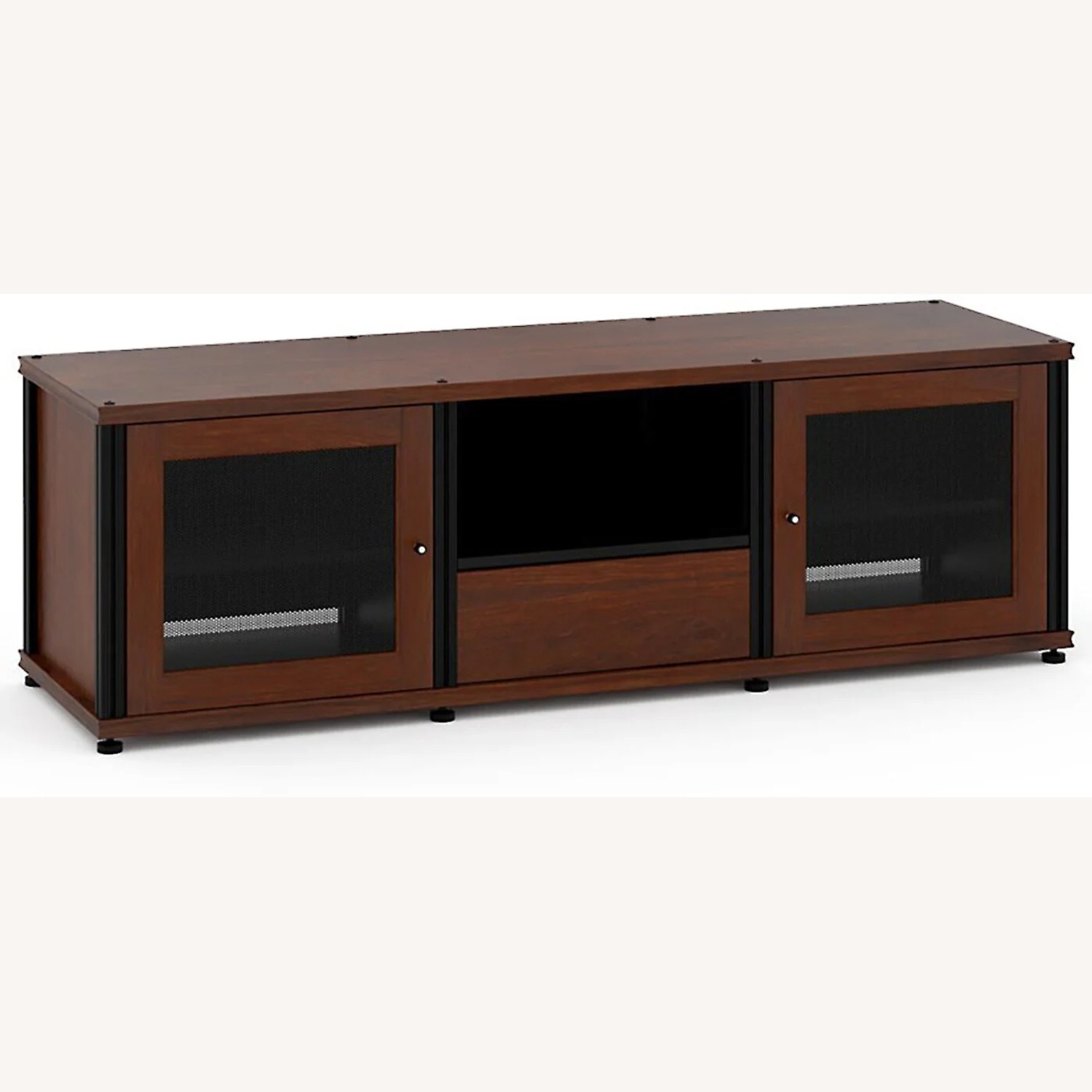 Salamander AV Cabinet in Cherry & Black  - image-5