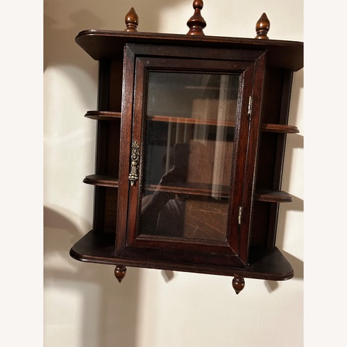 Used Vintage Wall Mount Curio/Display Cabinet  for sale on AptDeco