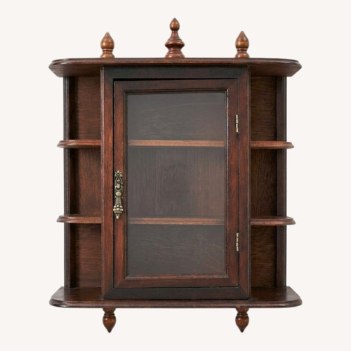 Used Vintage Wall Mount Curio/Display Cabinet  for sale on AptDeco
