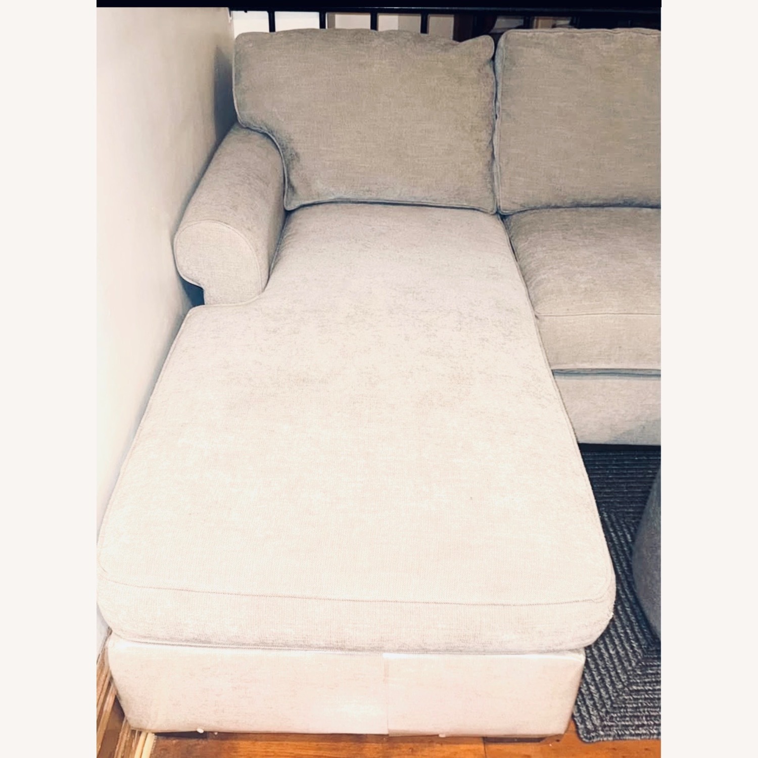 PB Comfort Modern Square Arm Chaise Sectional - image-4