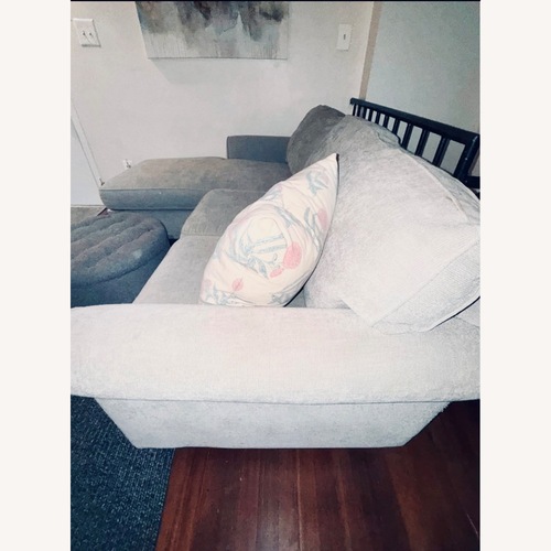 Used PB Comfort Modern Square Arm Chaise Sectional for sale on AptDeco
