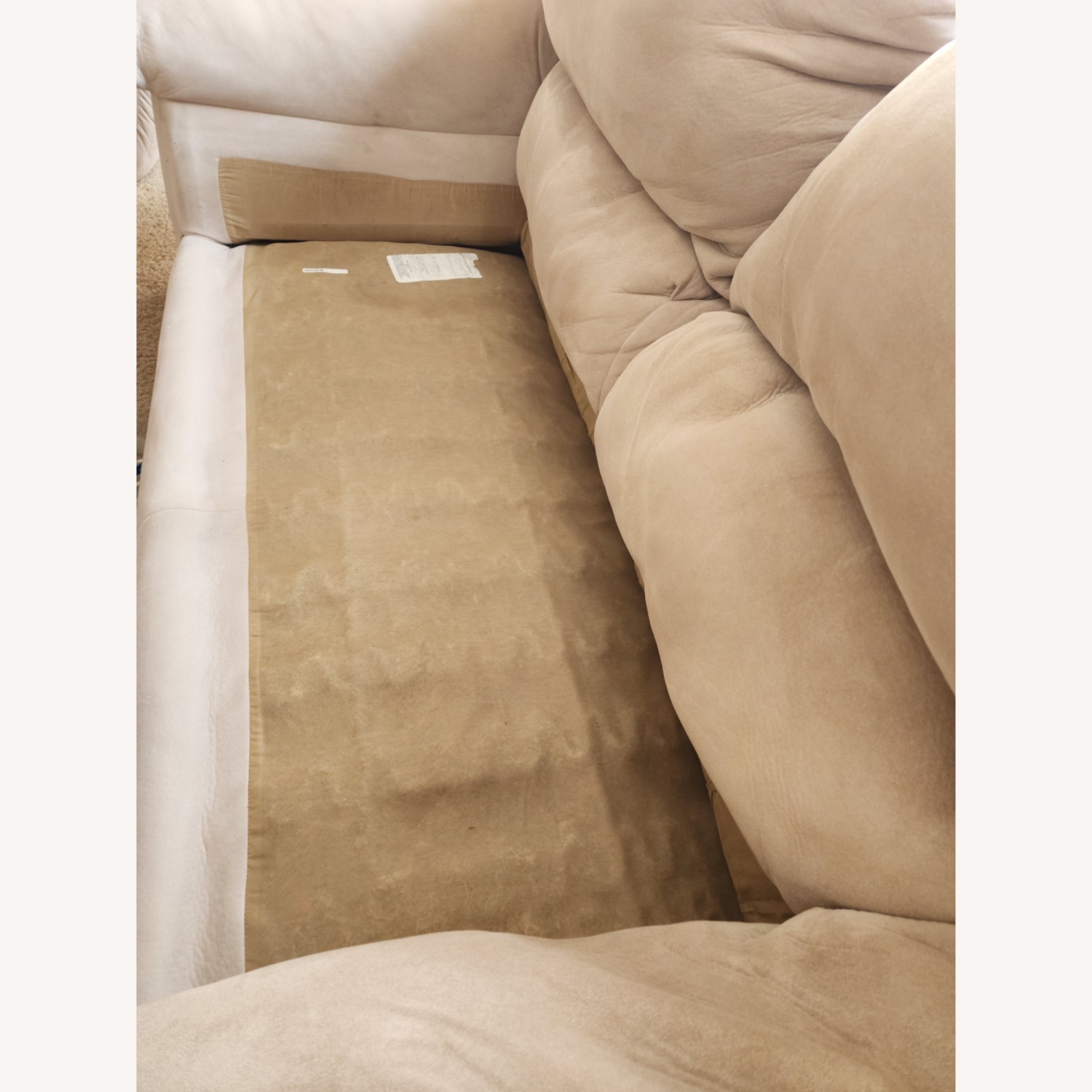 Jackson Beige 2 Seater Sink-in Sofa - image-2