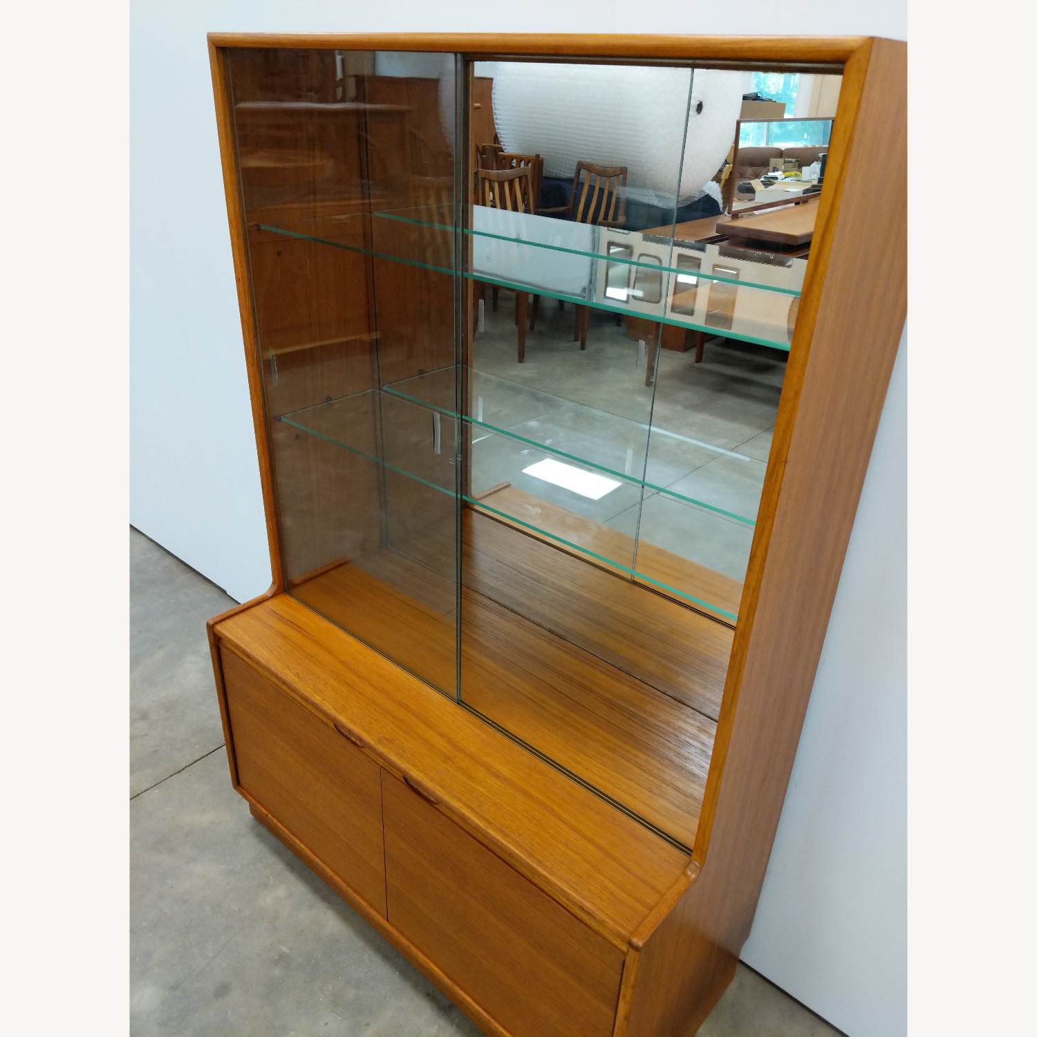 Vintage Mid Century Modern Teak Turnidge Cabinet - image-4