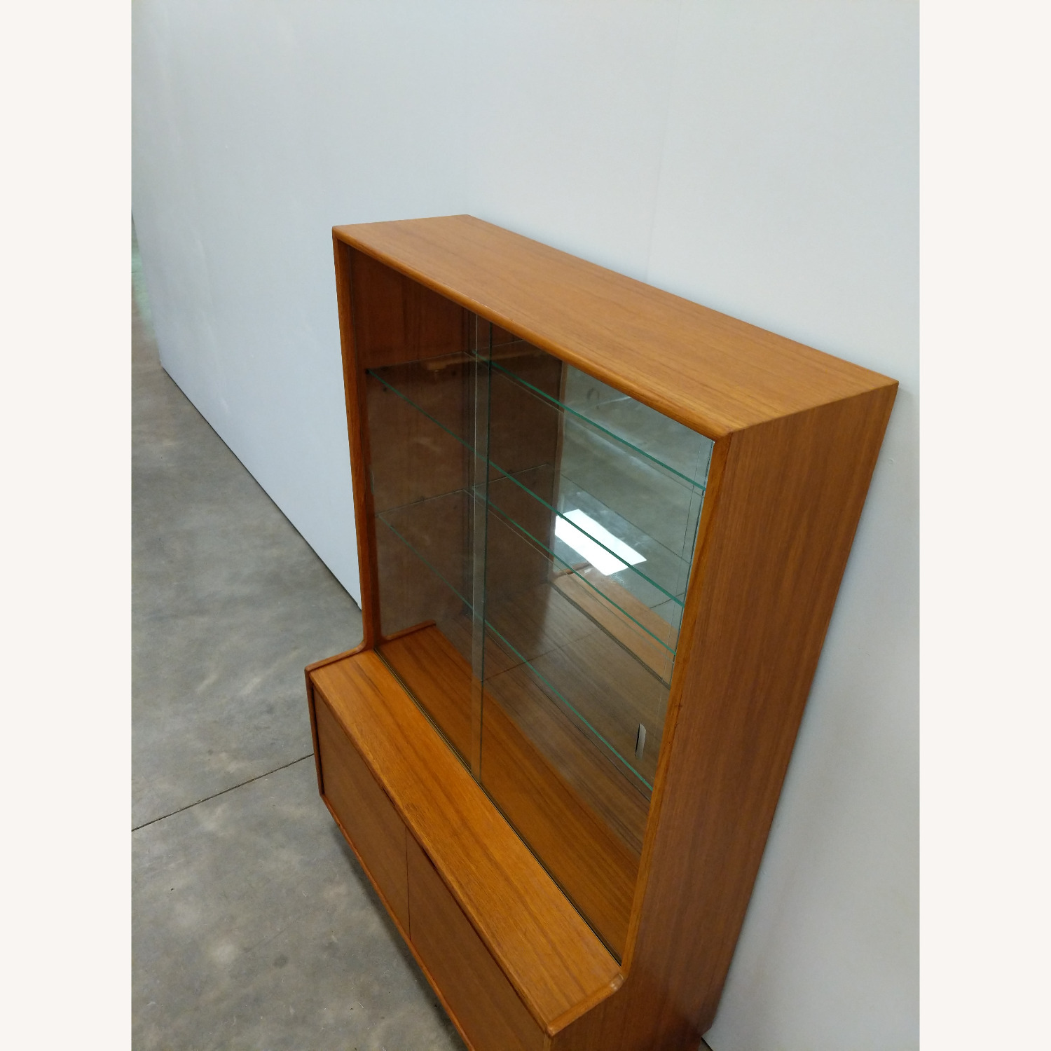 Vintage Mid Century Modern Teak Turnidge Cabinet - image-3