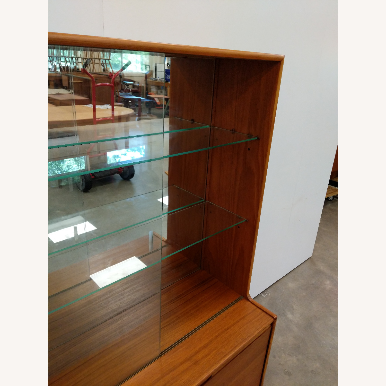 Vintage Mid Century Modern Teak Turnidge Cabinet - image-5