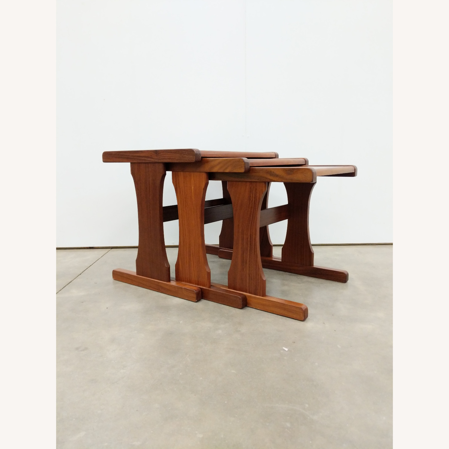 Vintage Mid Century Modern G Plan Nesting Tables - image-2