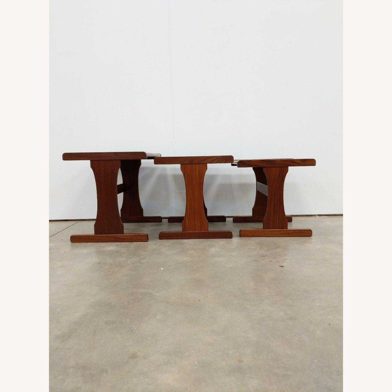Vintage Mid Century Modern G Plan Nesting Tables - image-3