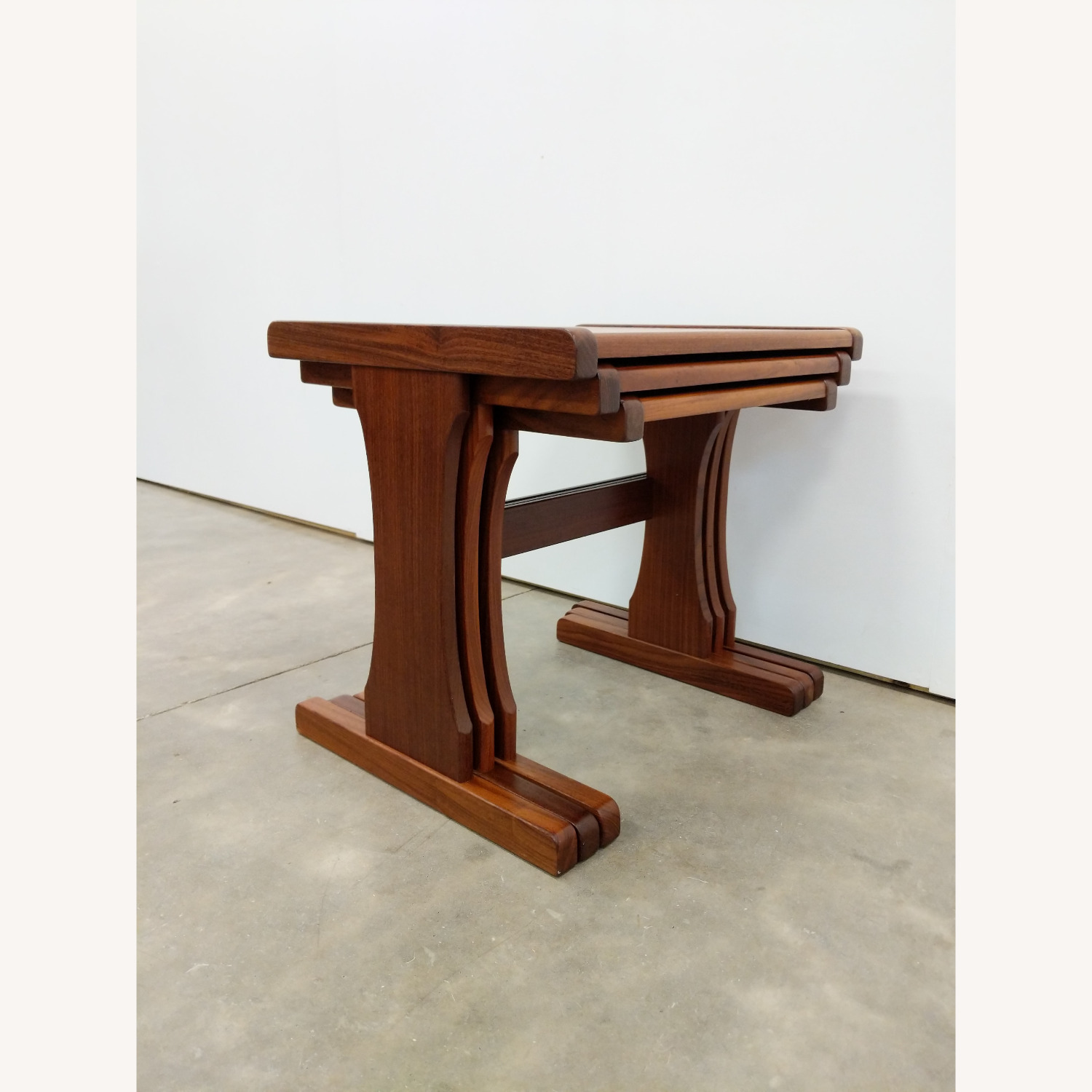 Vintage Mid Century Modern G Plan Nesting Tables - image-10