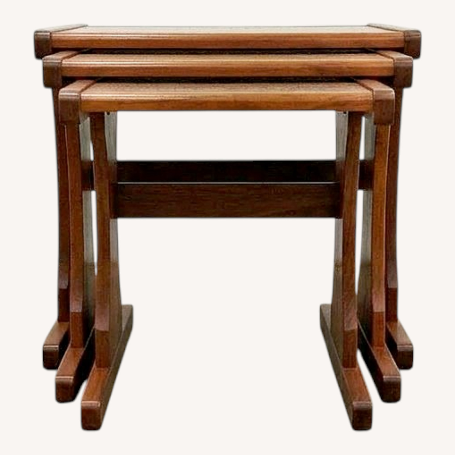 Vintage Mid Century Modern G Plan Nesting Tables - image-0