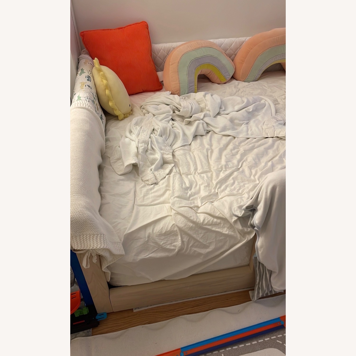 Montessori Bed Natural Wood Full Bed - image-4