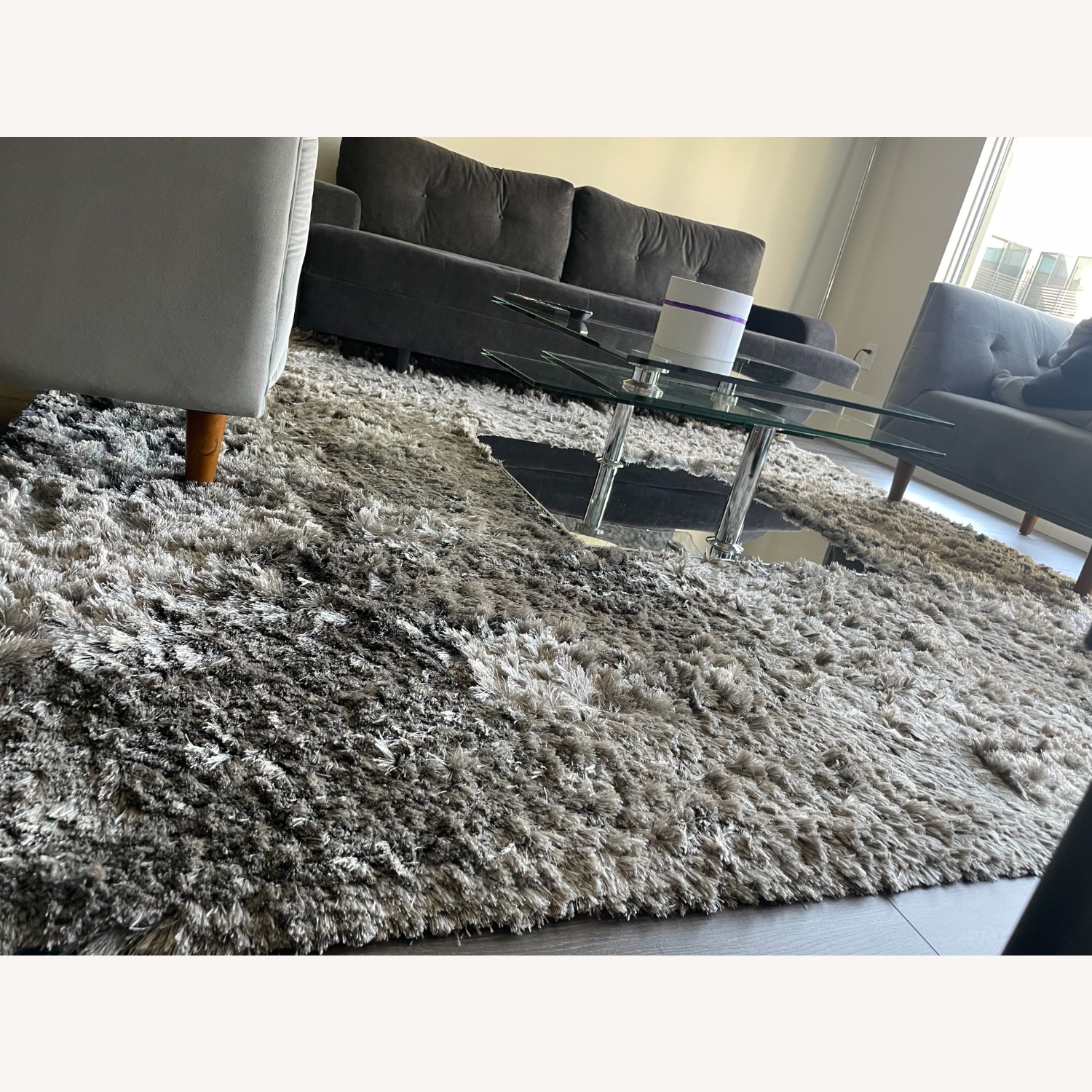 Modani Light Gray Area Rug 9' x 12' - image-1