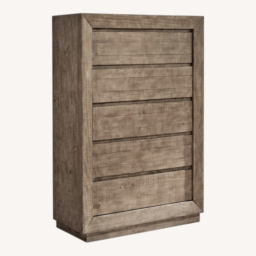 Used Ashley Furniture Light Brown Chest for sale on AptDeco