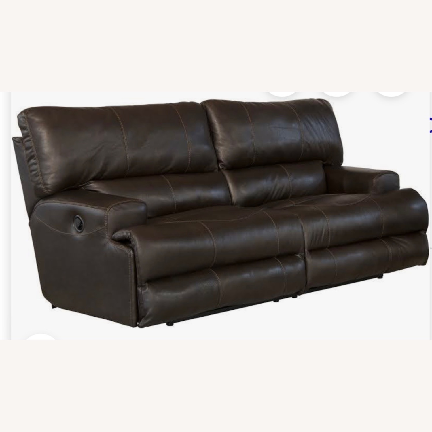 Catnapper Wembley Lay Flat Reclining Sofa - image-1
