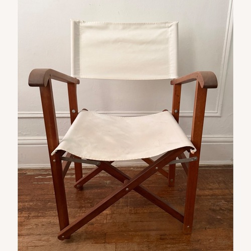 Used Pottery Barn Dark Brown Accent Chair for sale on AptDeco