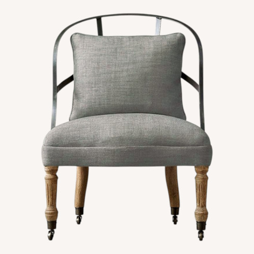 Used Restoration Hardware Light Gray Accent Chairs for sale on AptDeco