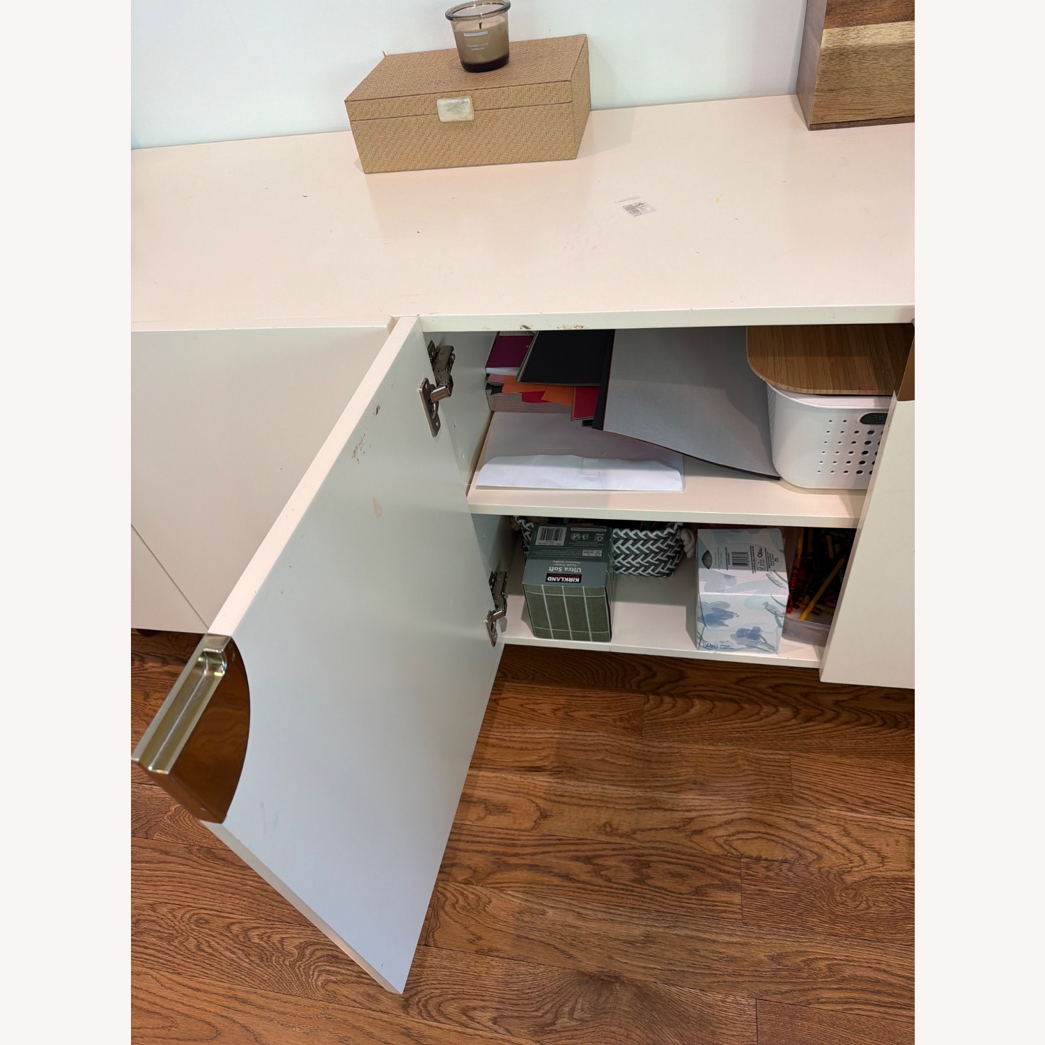 Anthropologie White Laquered Glinda Sideboard - image-5