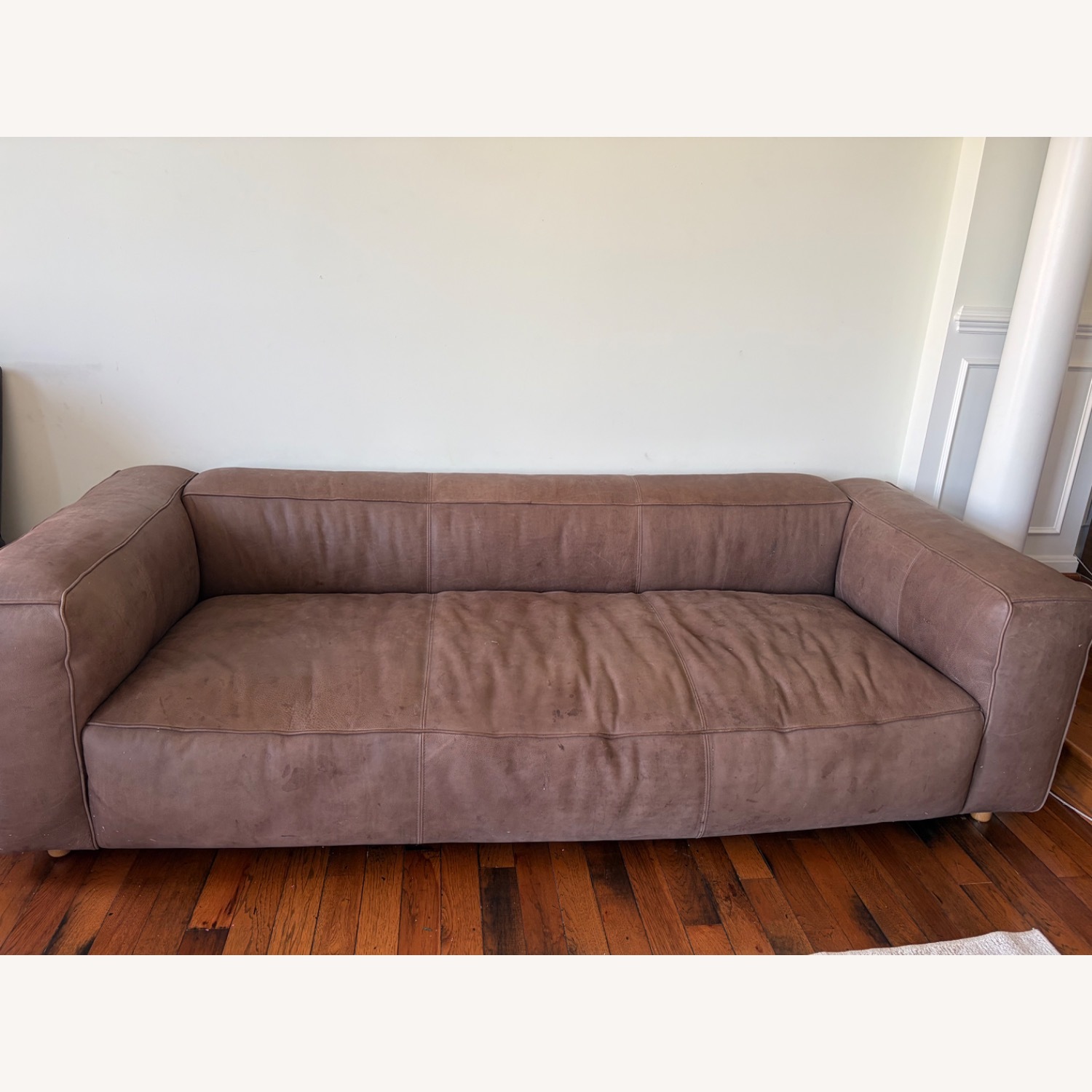 Arhaus Madrone Leather Sofa  - image-5