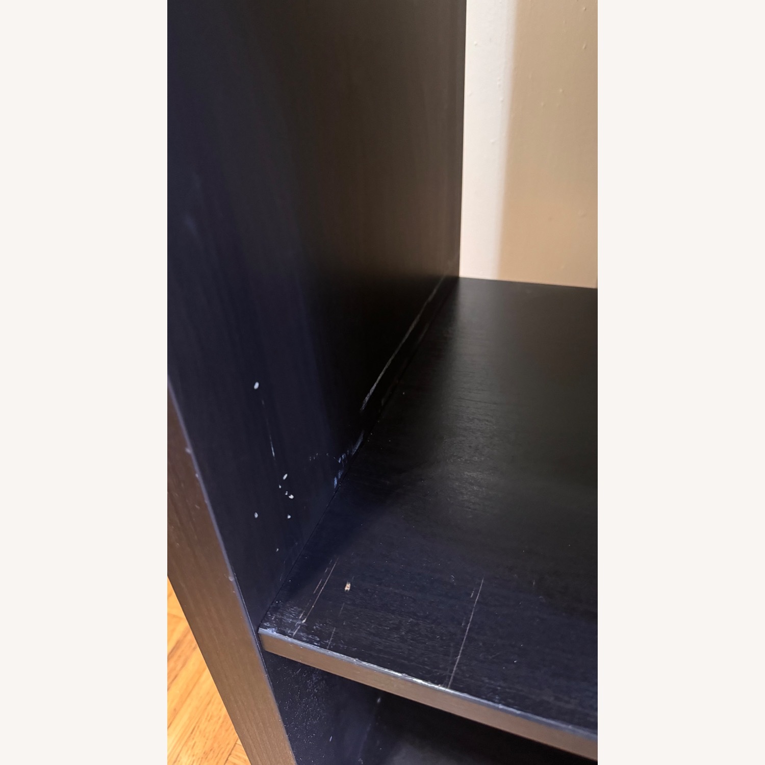 IKEA Kallax Black Wood Bookcase - image-6