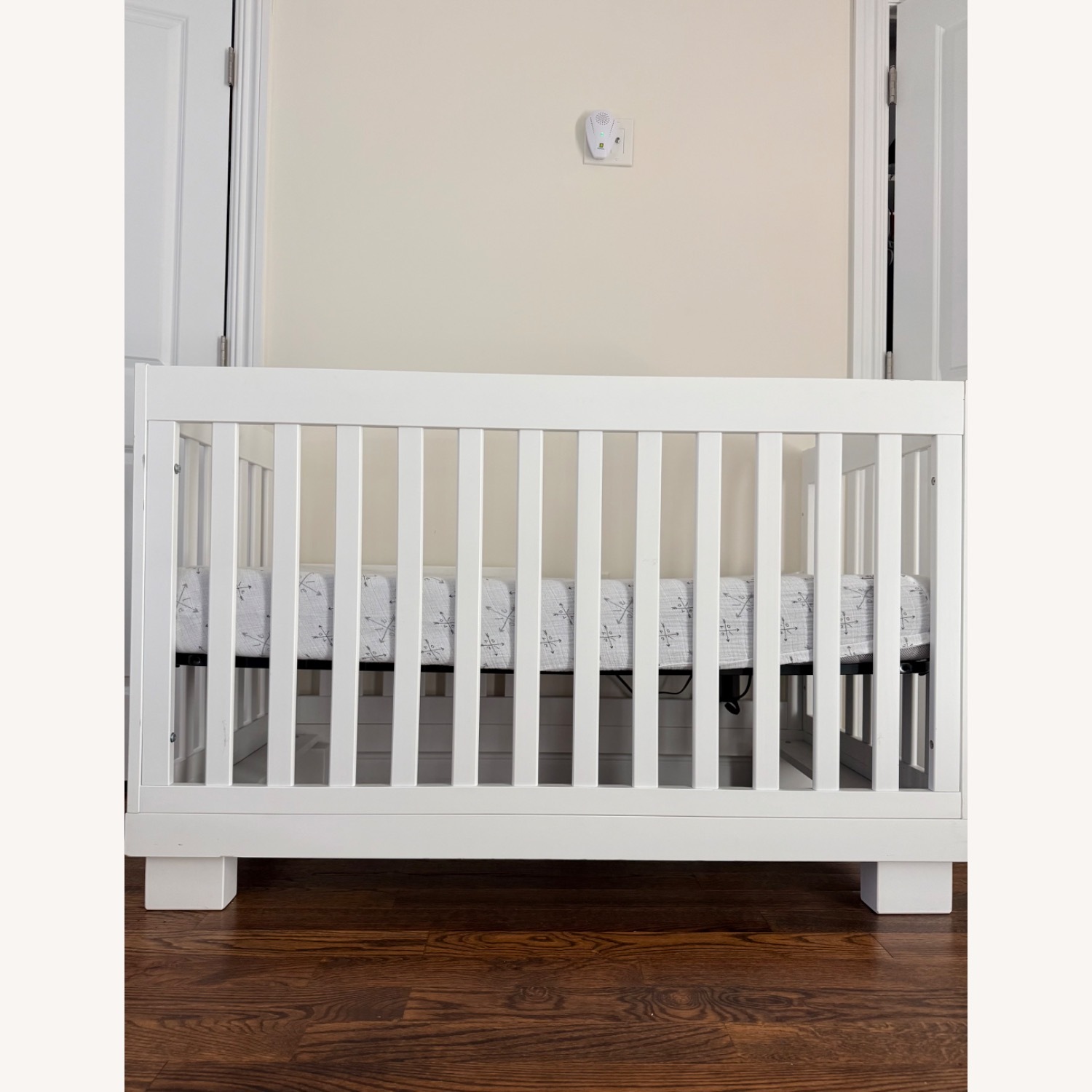 Babyletto White Wood Crib  - image-2