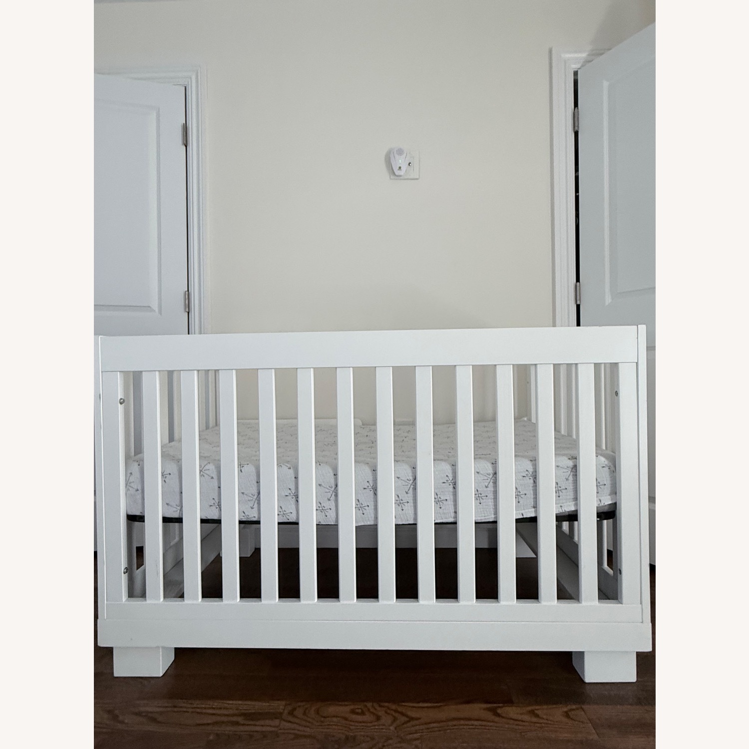 Babyletto White Wood Crib  - image-3