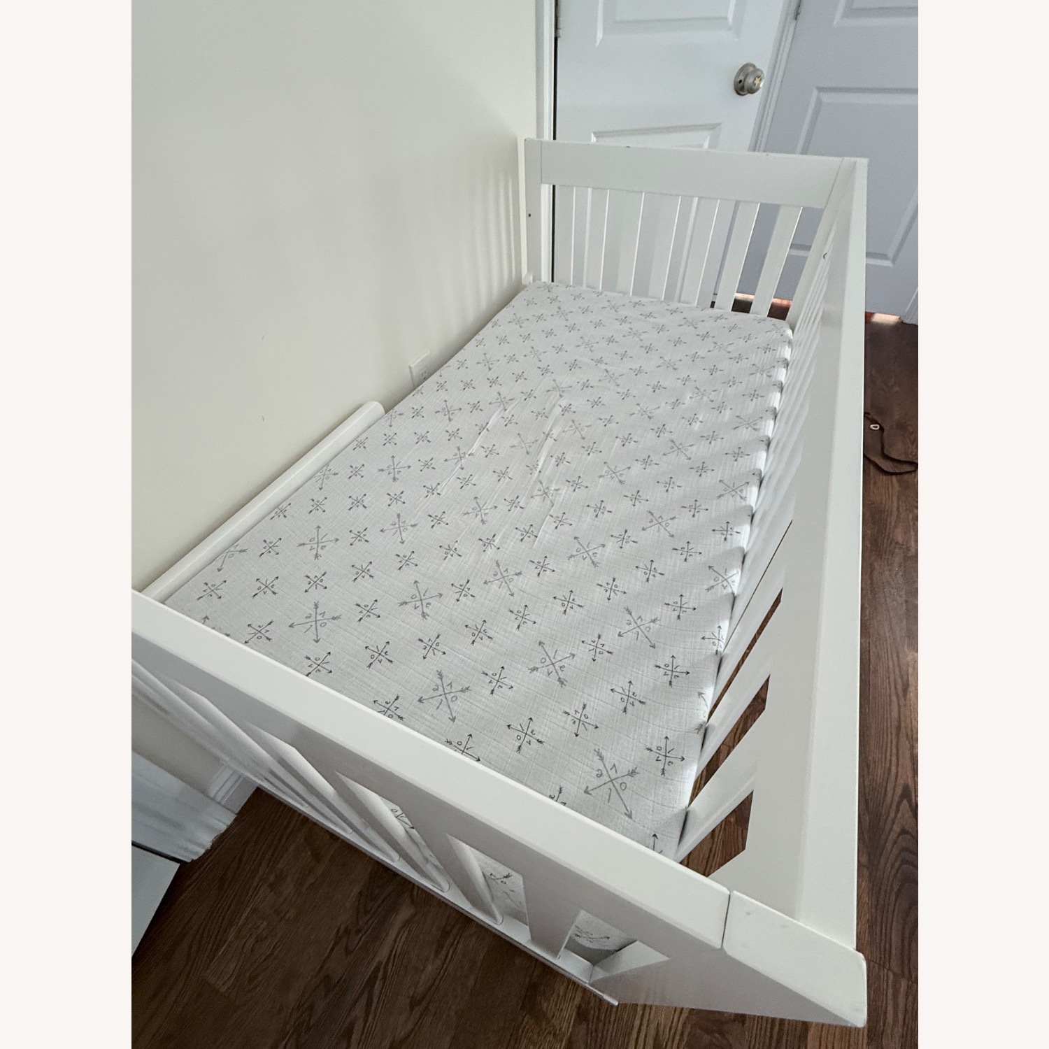 Babyletto White Wood Crib  - image-4