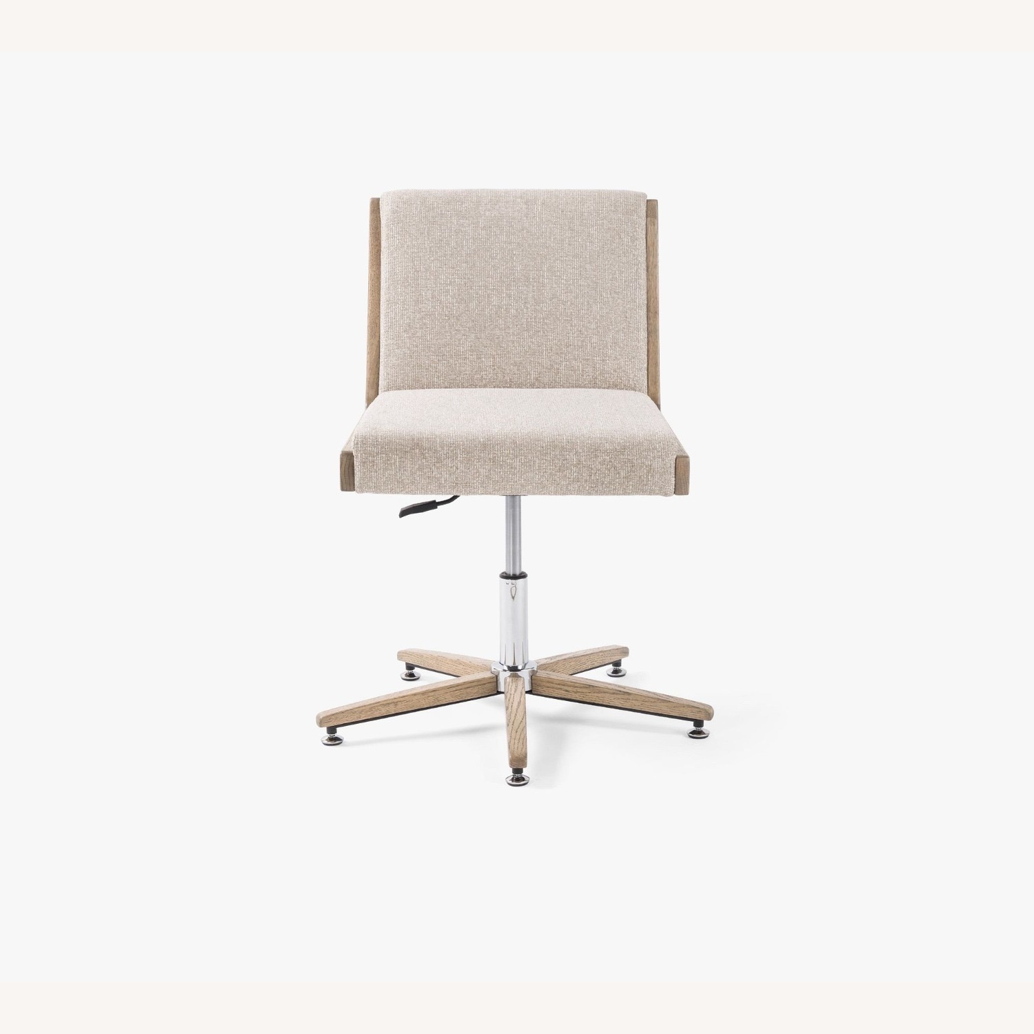 Pottery Barn Atwood Upholstered Swivel Desk Chair - image-2