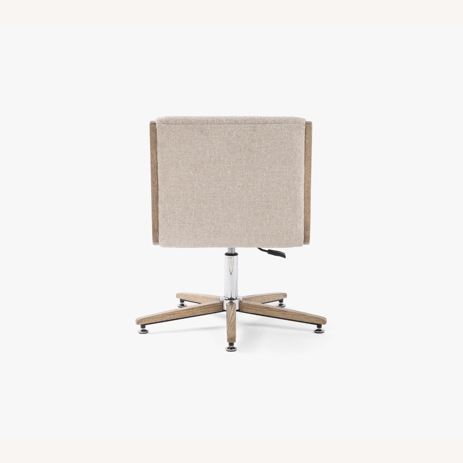 Pottery Barn Atwood Upholstered Swivel Desk Chair - image-4