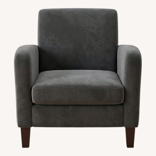 Used Dark Gray Fabric Chair for sale on AptDeco