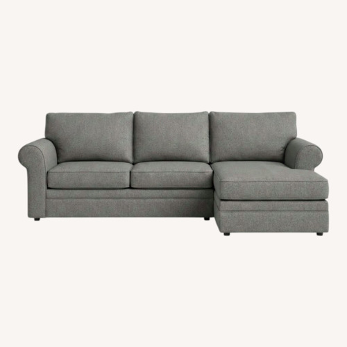 Used Nova Navy Blue Sectional for sale on AptDeco