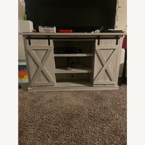 Used Wayfair Farm Style Media Stand for sale on AptDeco