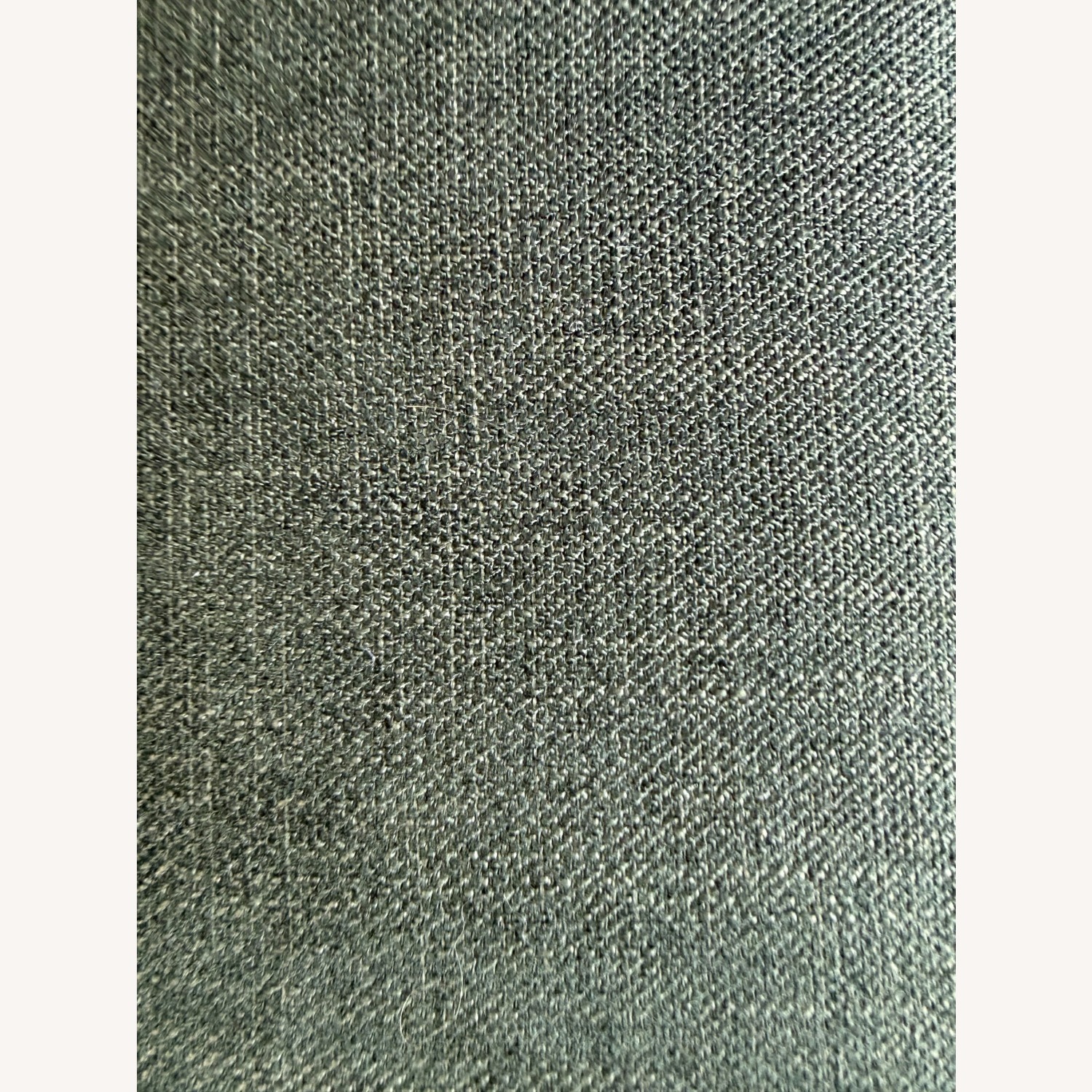 Pottery Barn Green Fabric 2 Piece Sectional - image-2