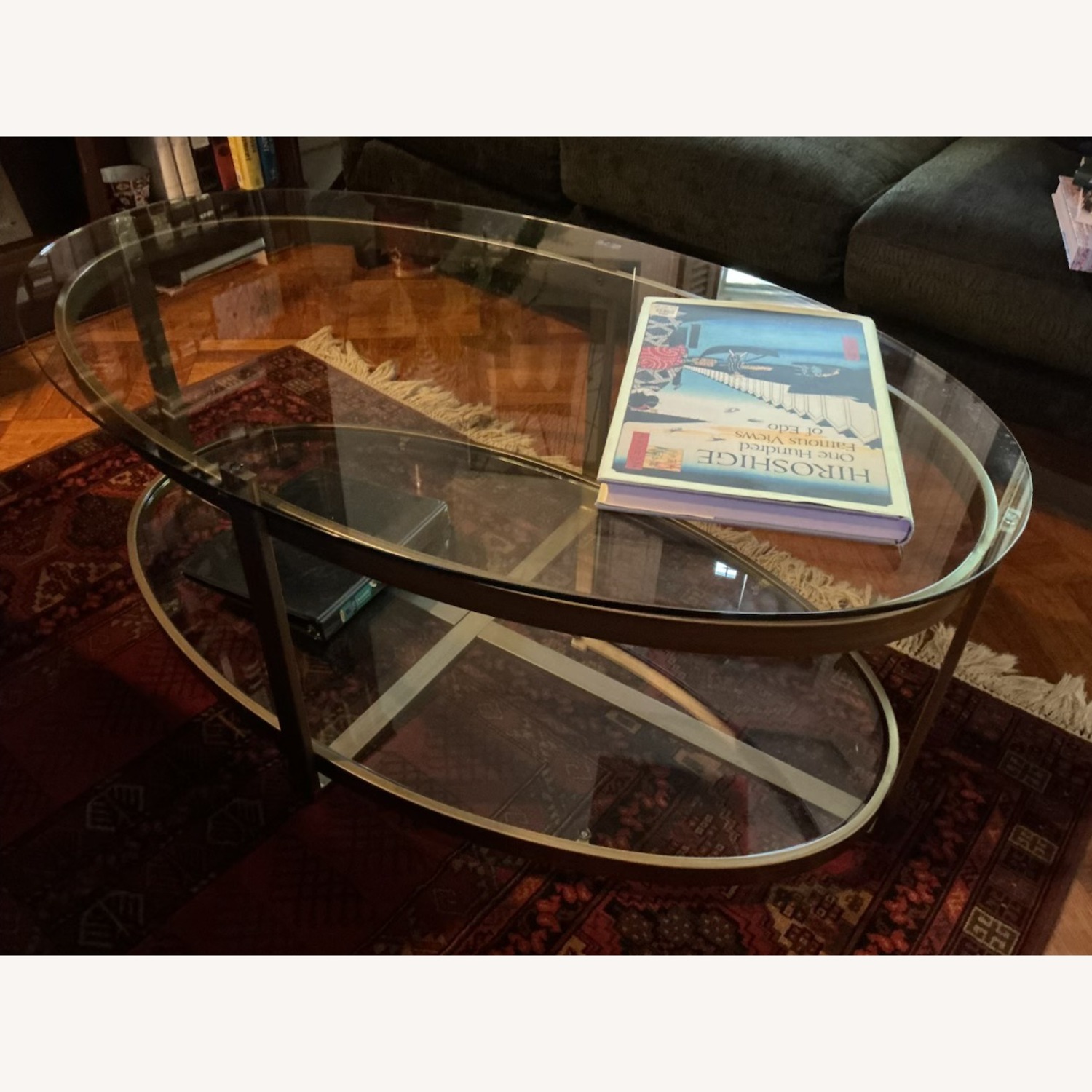Christopher Knight Glass Coffee Table - image-3