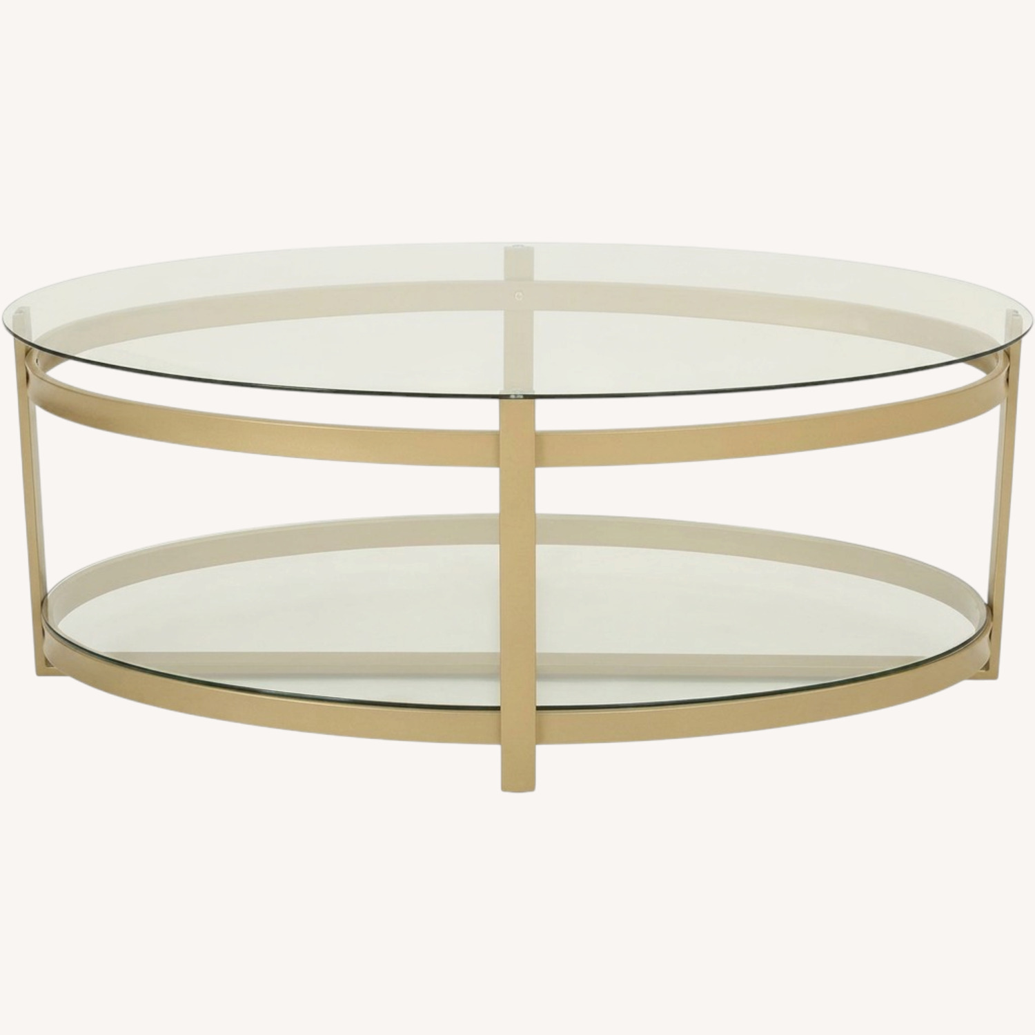 Christopher Knight Glass Coffee Table - image-0