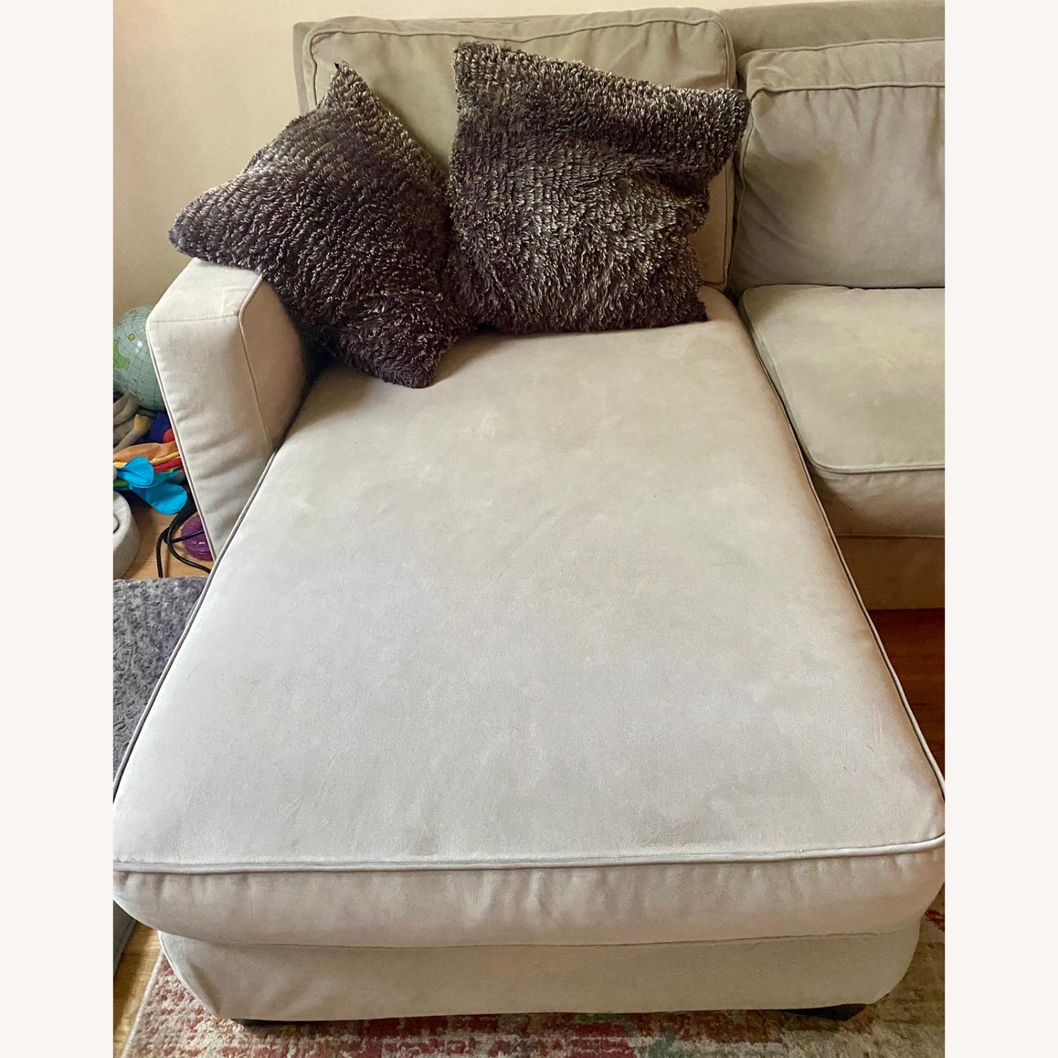 Light Gray Sleeper Sofa - image-2
