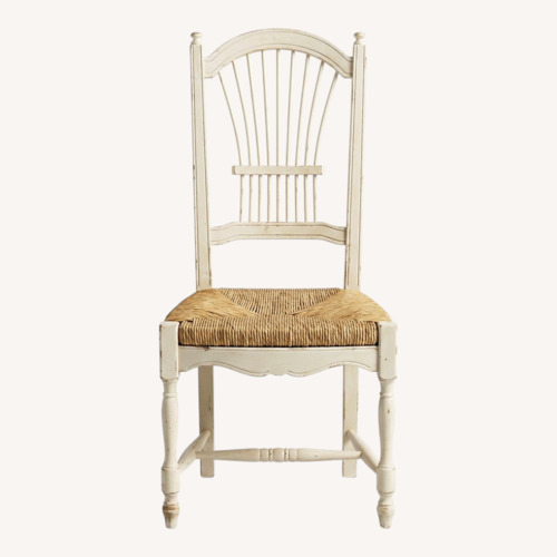 Used Vintage/Antique Finds White Accent Chair for sale on AptDeco
