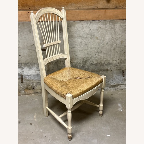 Used Vintage/Antique Finds White Accent Chair for sale on AptDeco
