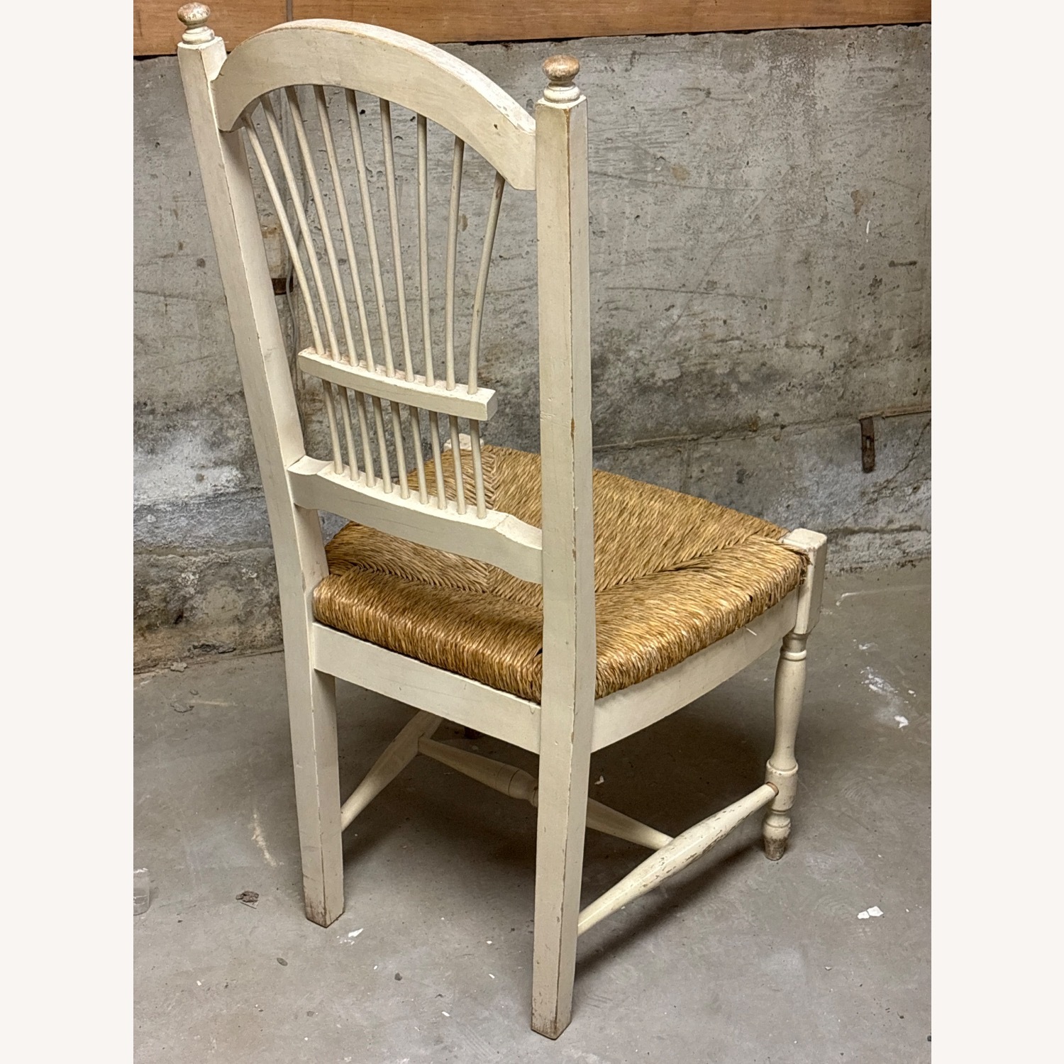 Vintage/Antique Finds White Accent Chair - image-3