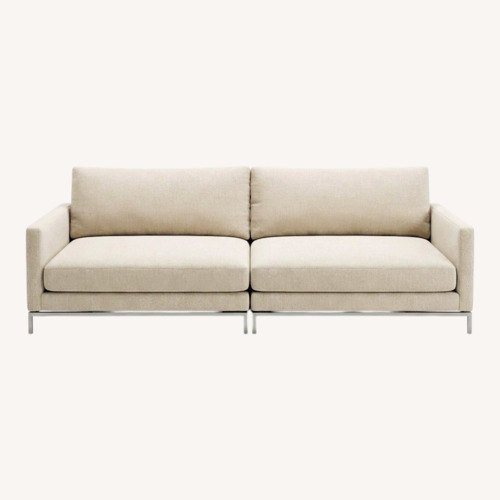 Used Z Gallerie Natural Chaise Lounge for sale on AptDeco