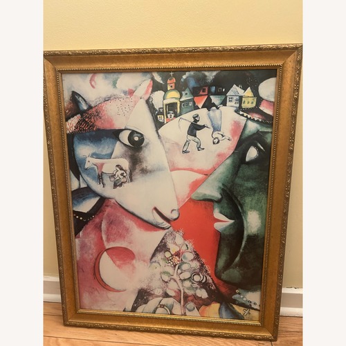 Used Marc Chagall I And My Village Wall Art for sale on AptDeco