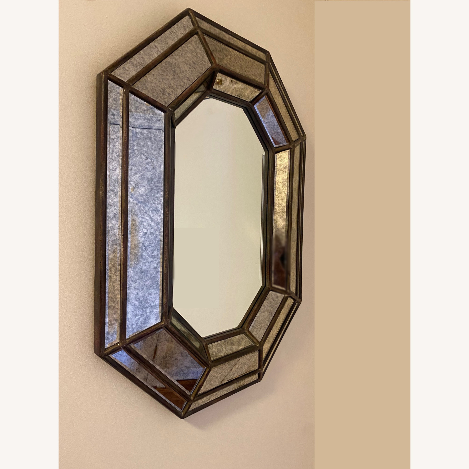 Arhaus Stacy Stewart Smith Dark Gray Glass Wall Mirror - image-2