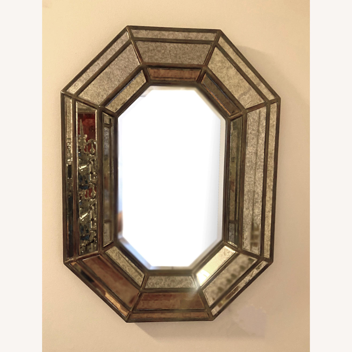 Arhaus Stacy Stewart Smith Dark Gray Glass Wall Mirror - image-1